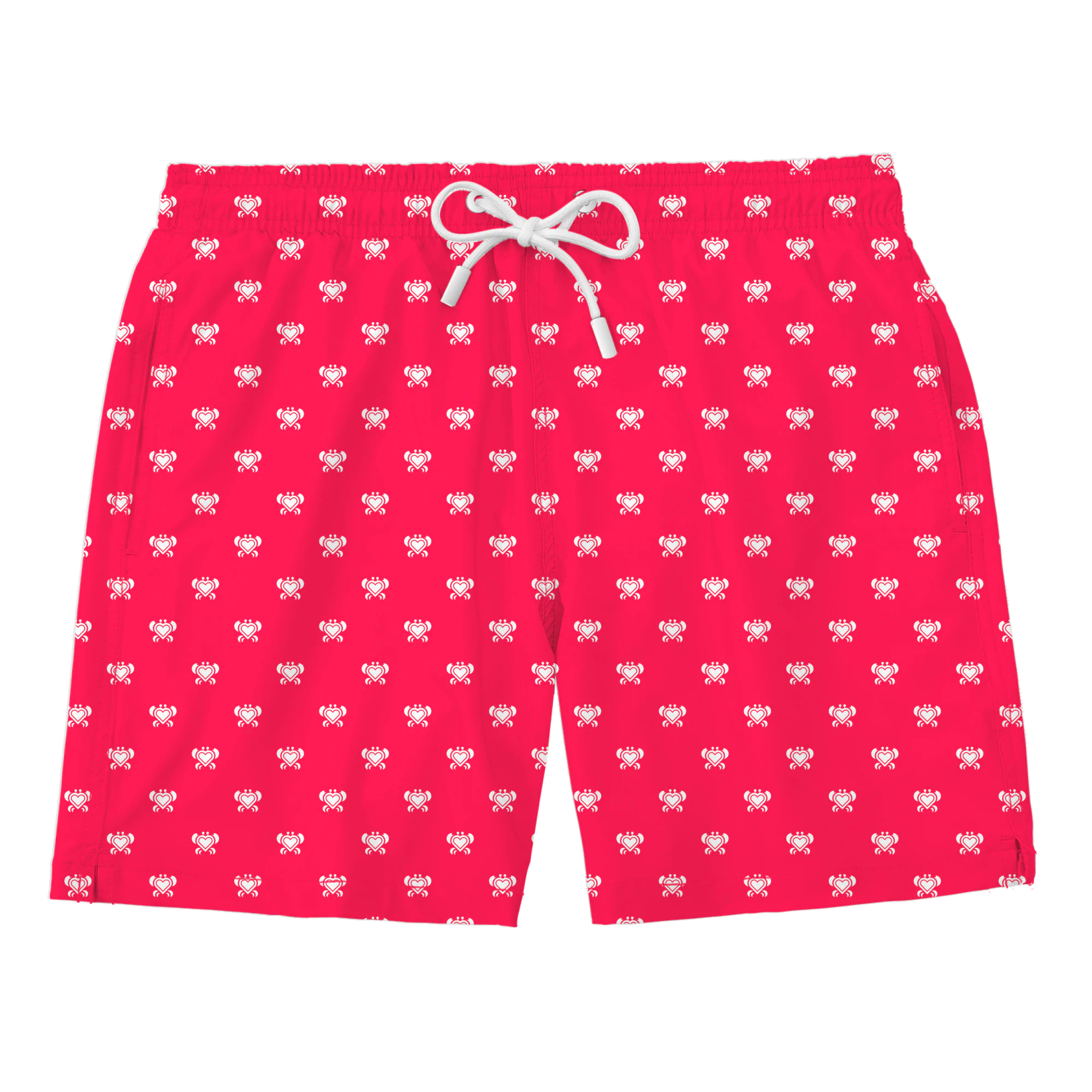 Nachhaltige Herren-Badehose aus recyceltem Material – Modell Crabby Crab von Noah*s Ocean.