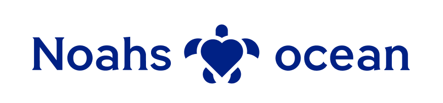 Das Logo von Noah*s Ocean, Premium-Swimwear aus 100 % recyceltem PET.
Die Marke mit der Love Turtle