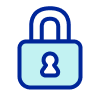 Schloss-Icon – Sichere Transaktionen durch bewährte Paymentprovider.